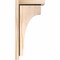 Ekena Millwork Huntington Smooth Corbel w/Backplate, Douglas Fir, 5 1/2"W x 8"D x 16"H COR06X08X16HUN01SDF - alternate 3